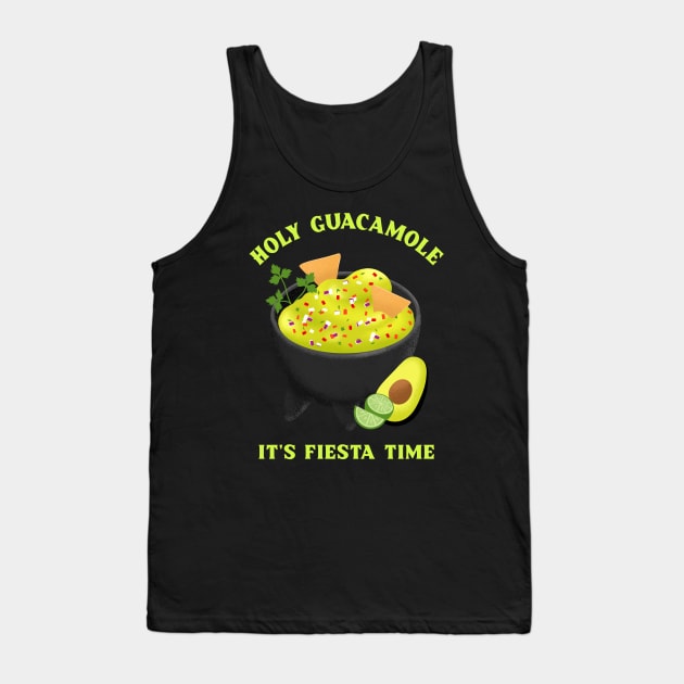 Holy Guacamole Guac Lover Tank Top by Tip Top Tee's